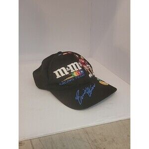 Vintage NASCAR 1998 Ernie Irvan #36 M&M Racing Team Black SnapBack Hat